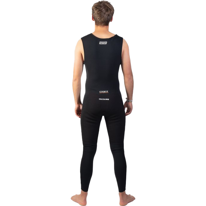 2025 Gul Mens Code Zero 1mm Long John Wetsuit CZ4309/C2 - Black